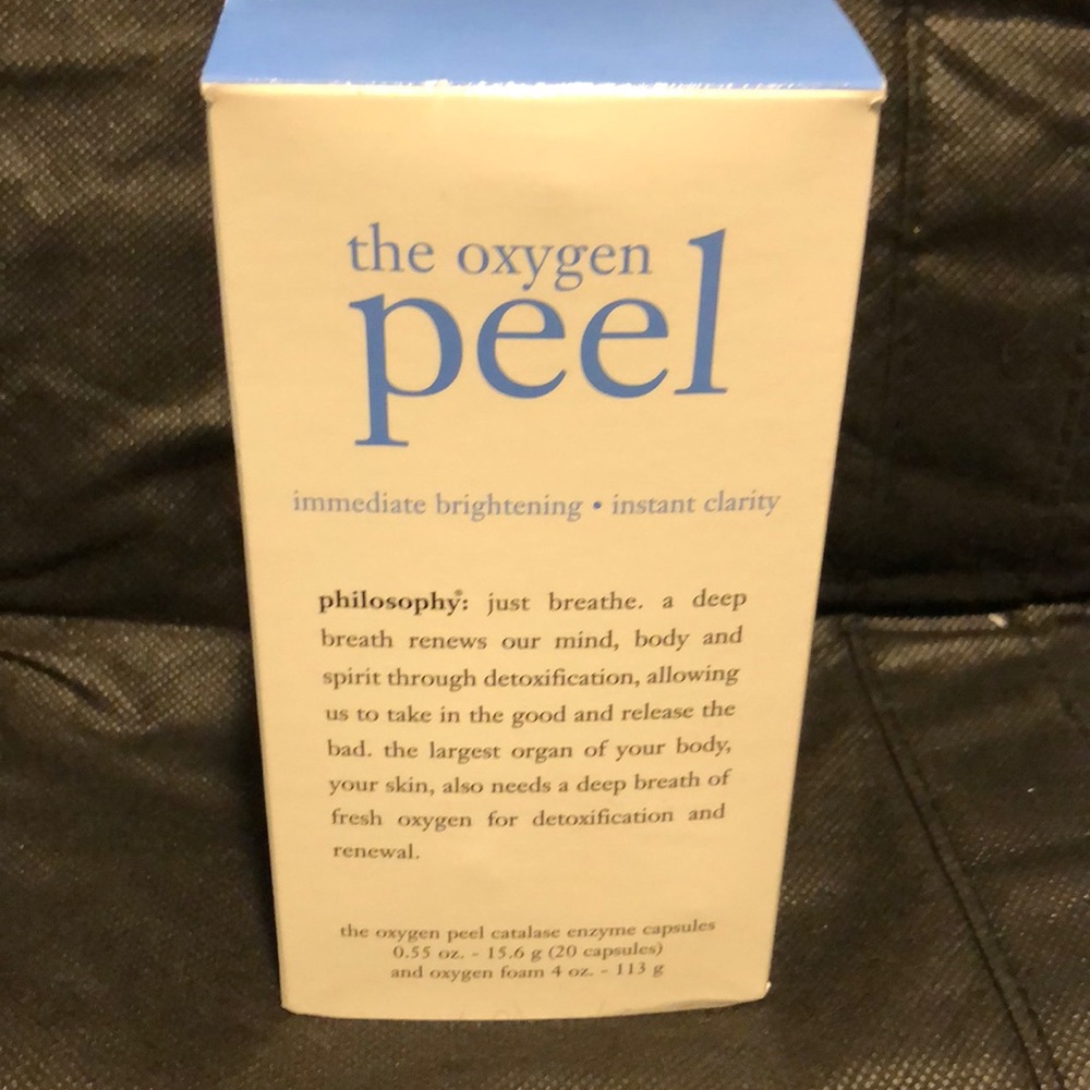 Philosophy “The Oxygen Peel”